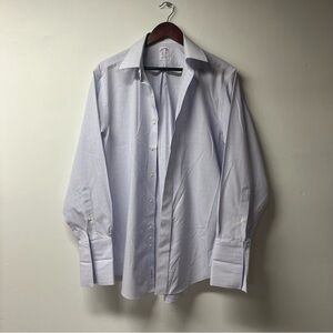 Brooks Brothers Shirt Mens 15.5 33 Classic Non Iron Supima Cotton Button Down